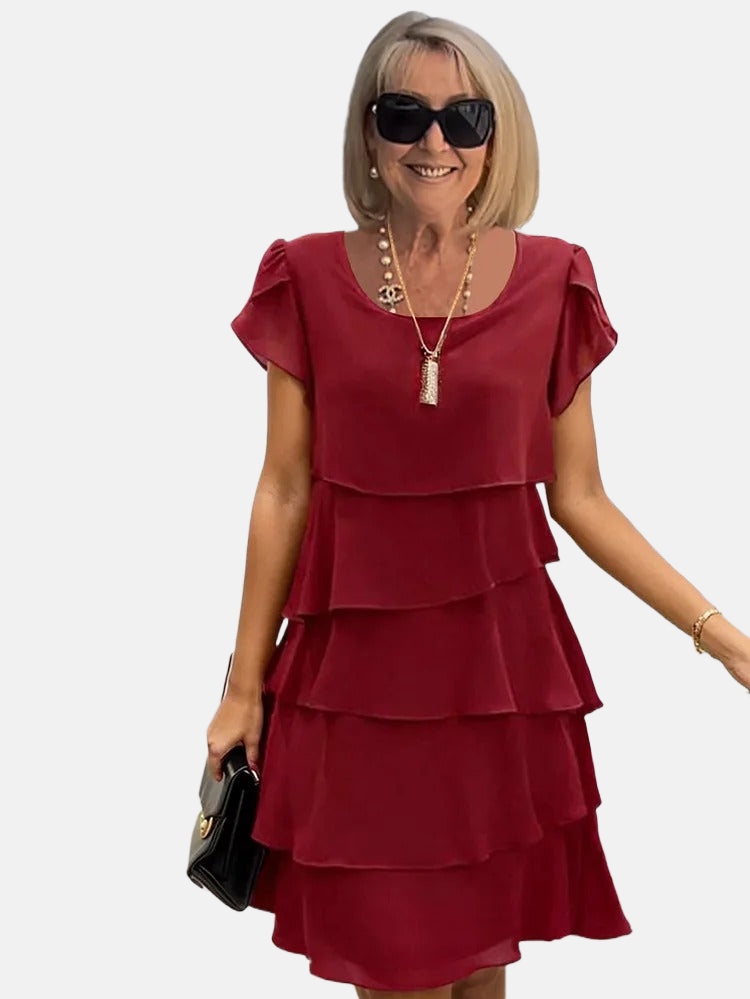 Rachel | Loose Chiffon Dress