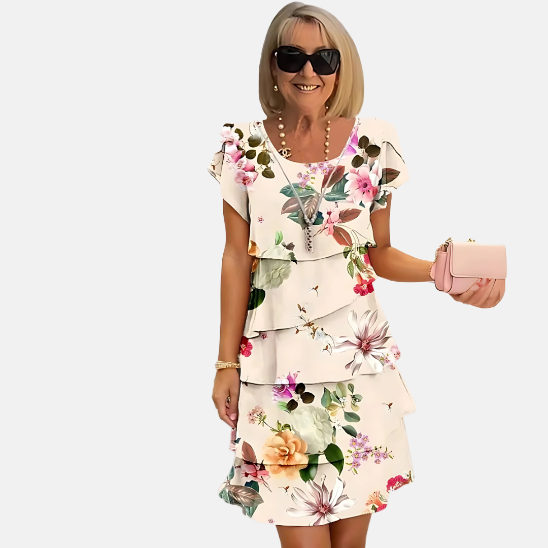 Eden | Flowing Dress Floral Print