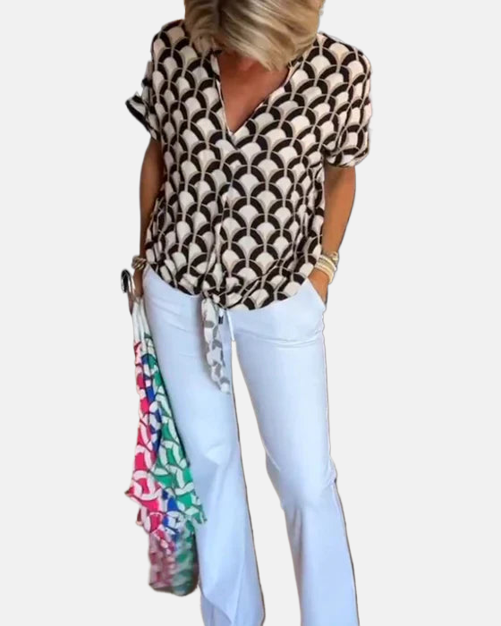 Eliana | Casual Top with Print