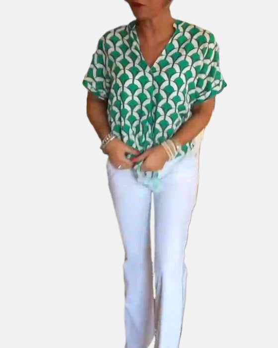 Eliana | Casual Top with Print