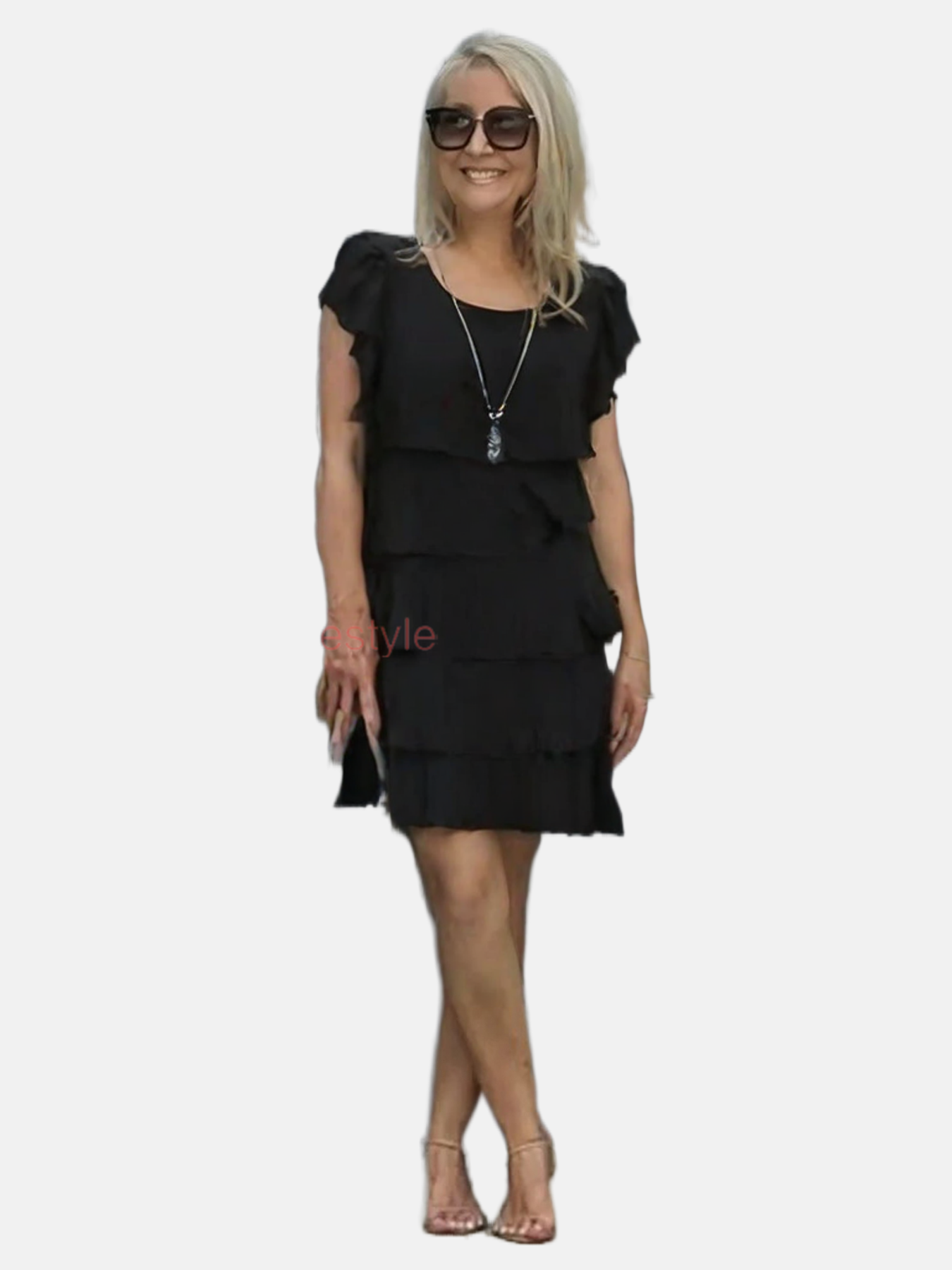 Rachel | Loose Chiffon Dress