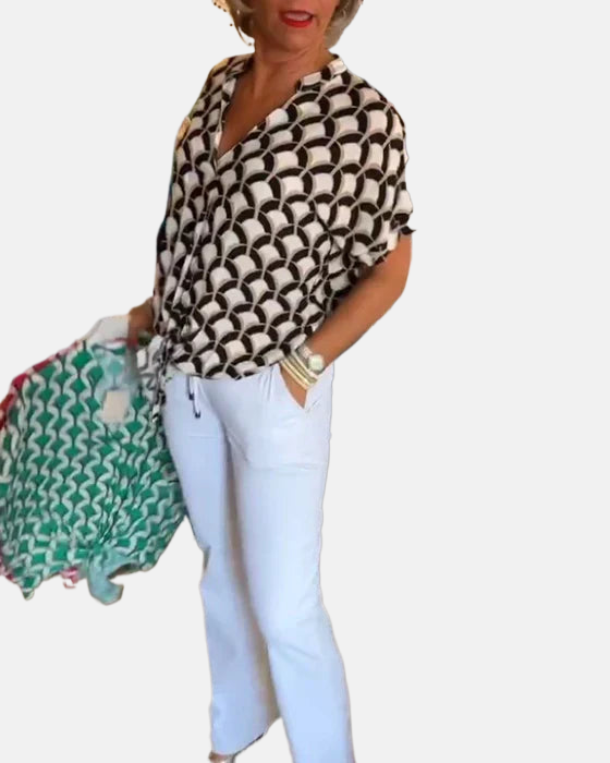 Eliana | Casual Top with Print