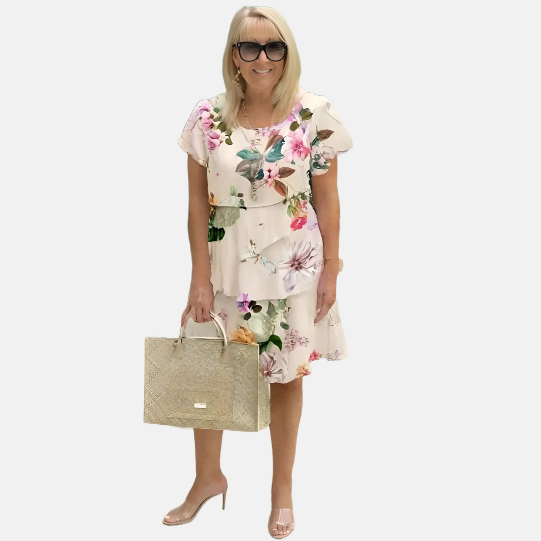 Eden | Flowing Dress Floral Print