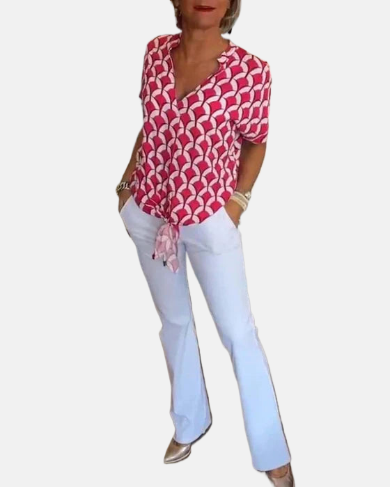 Eliana | Casual Top with Print