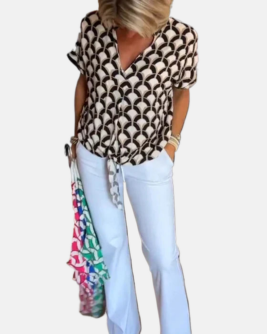 Eliana | Casual Top with Print