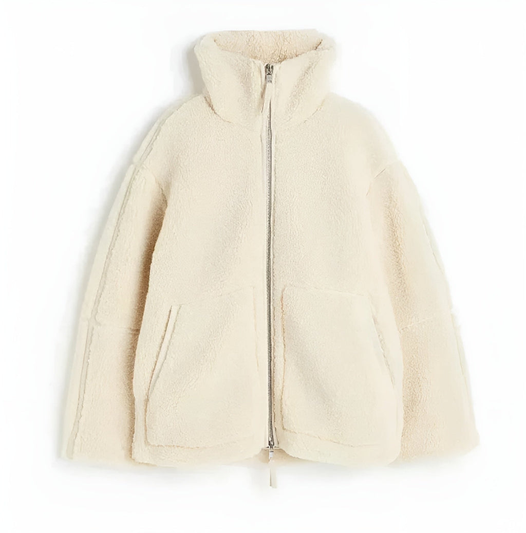 Leanne | Oversized Teddy Jacket