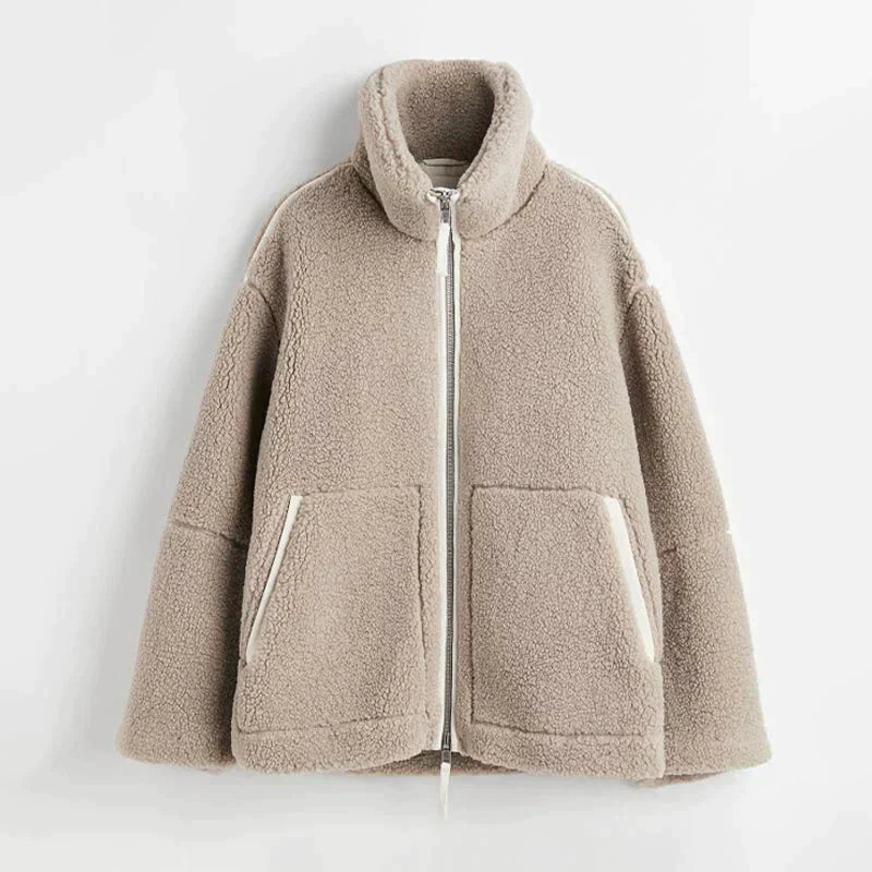 Leanne | Oversized Teddy Jacket